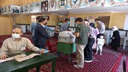 نظارت بهداشتی بر شعب اخذ رای انتخابات ریاست جمهوری و شورای اسلامی
